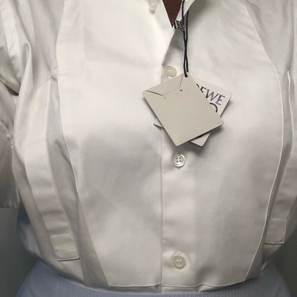 Authentic Loewe dress bib shirt size 41/L unique - Picture 8 of 8